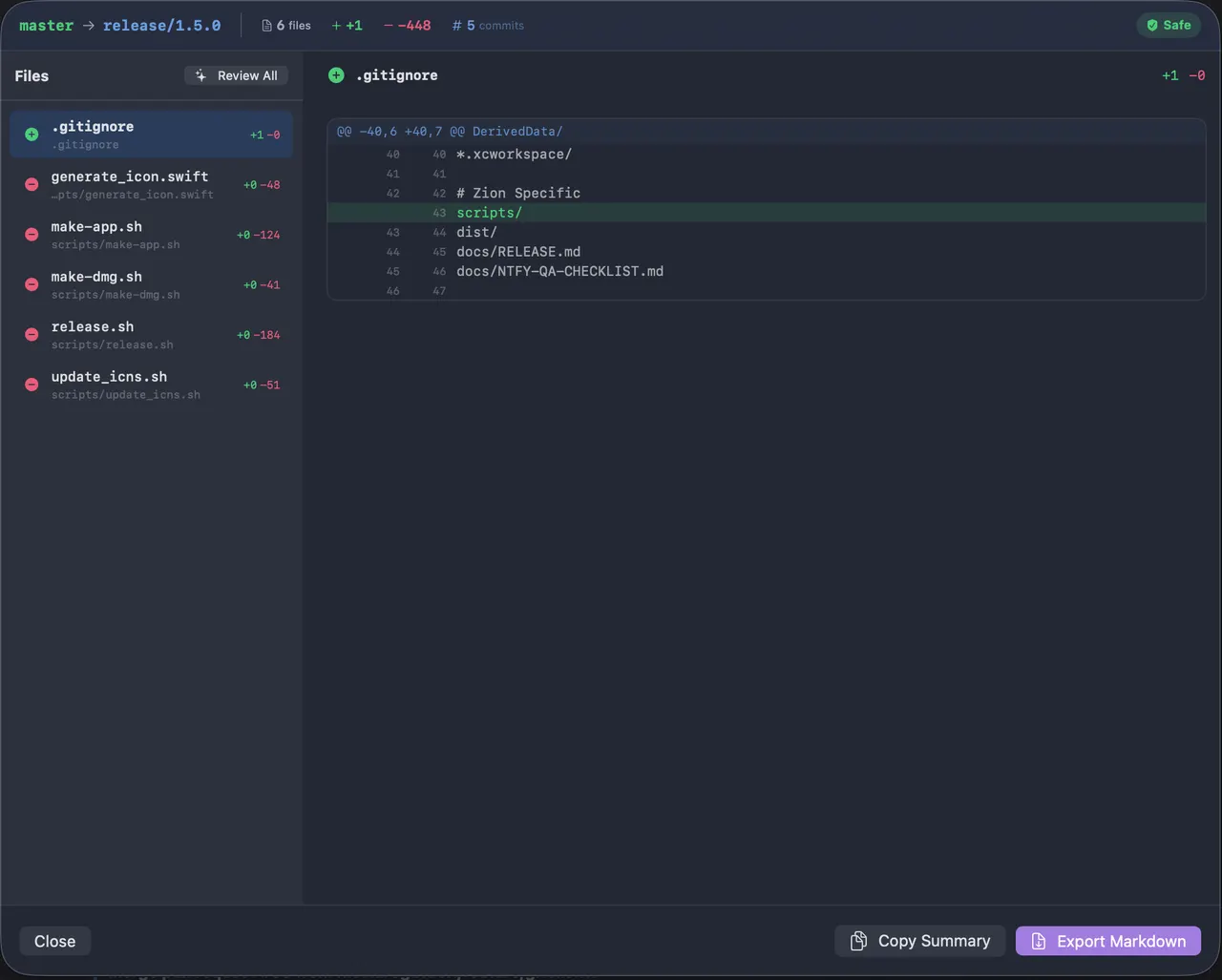 Conflict Resolution — Built-in resolver with AI guidance